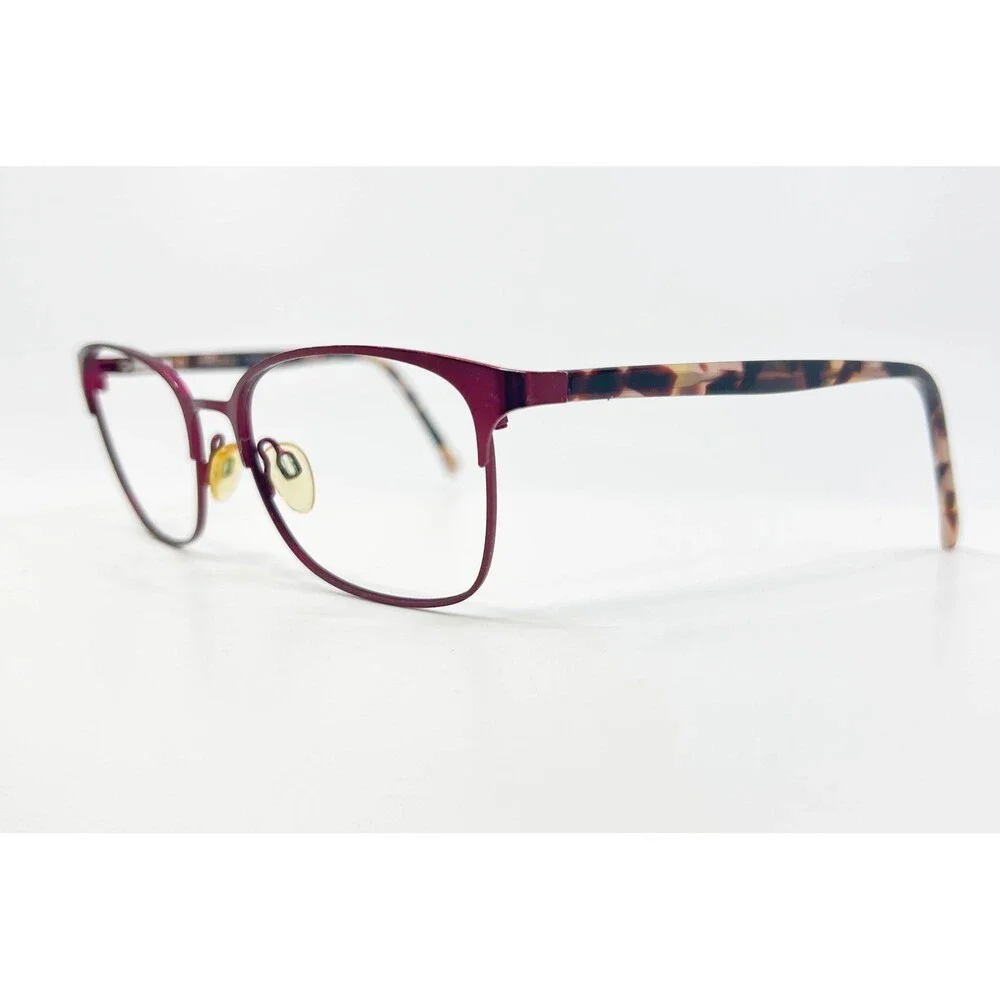 Vera Bradley Eyeglass Frames Womens Burgundy Tortoise Full Rim 52-16-135